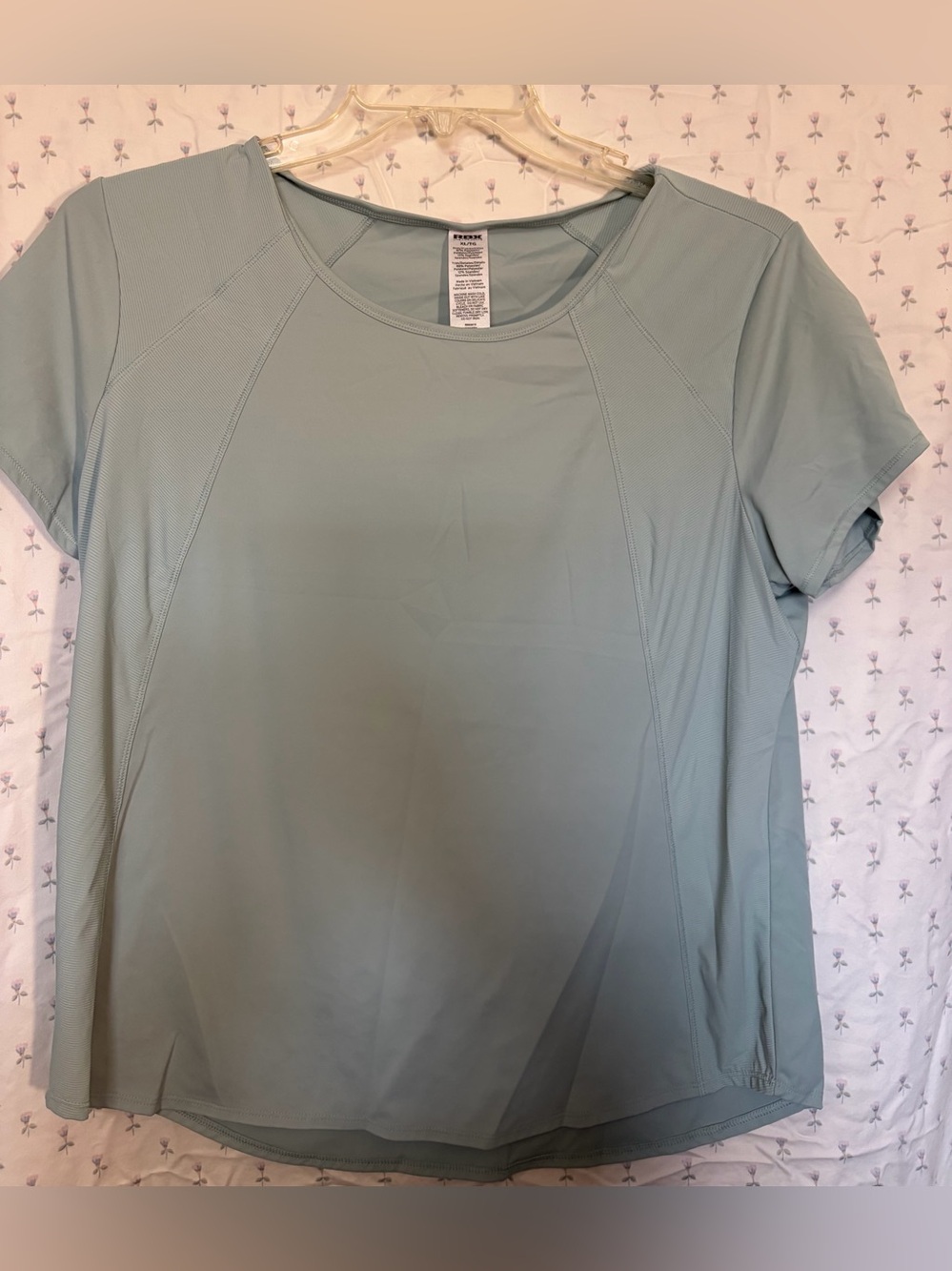 RBX Women's Sage Green Short Sleeve Performance Tee